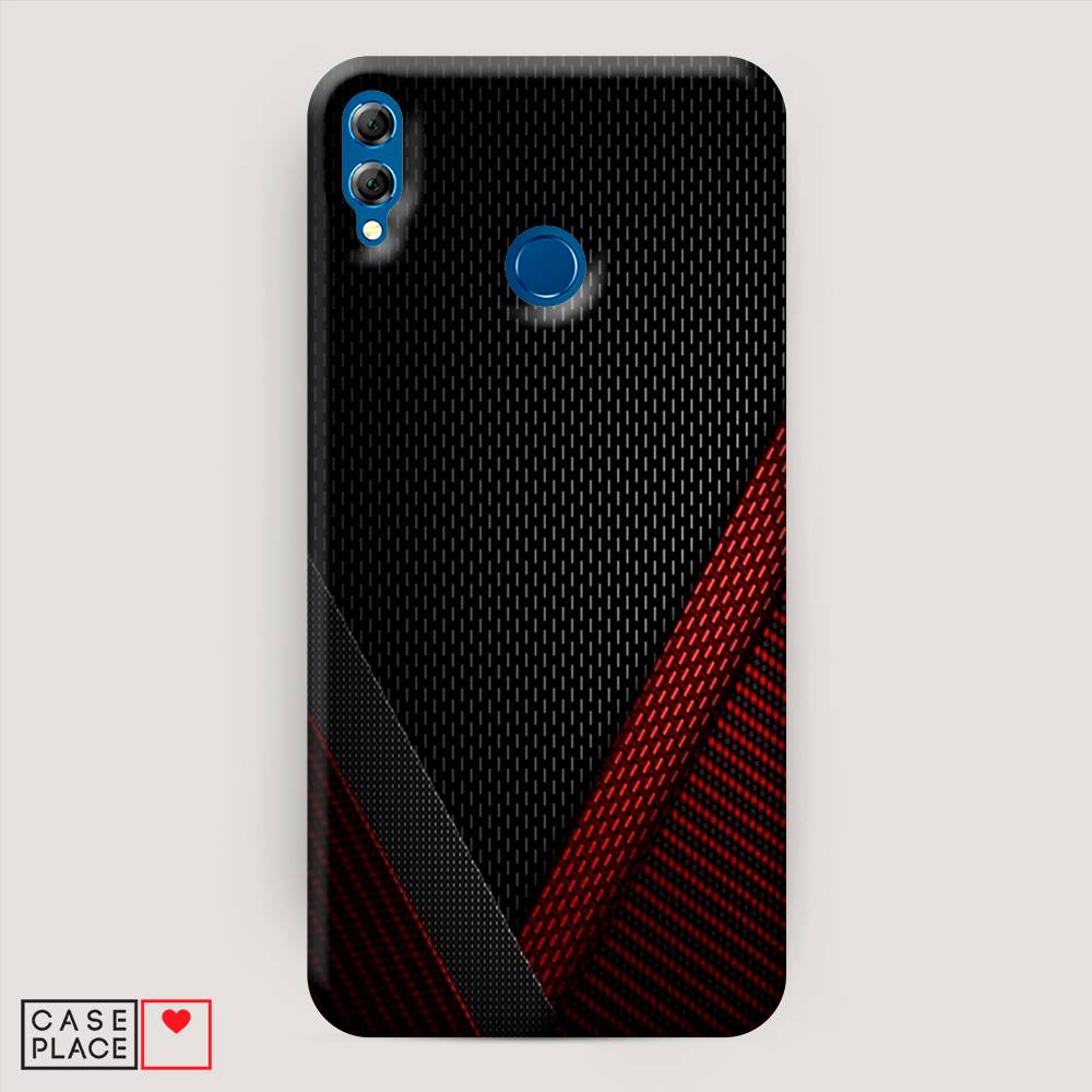 

Чехол Awog "Красный карбон" для Honor 8X, 66720-2