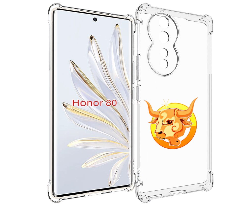 

Чехол MyPads знак-зодиака-телец-6 для Honor 80, Прозрачный, Tocco