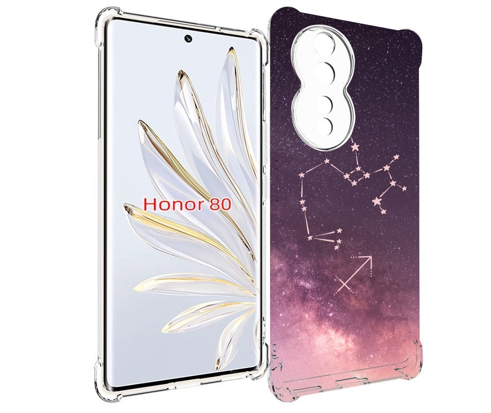 

Чехол MyPads знак-зодиака-стрелец-2 для Honor 80, Прозрачный, Tocco