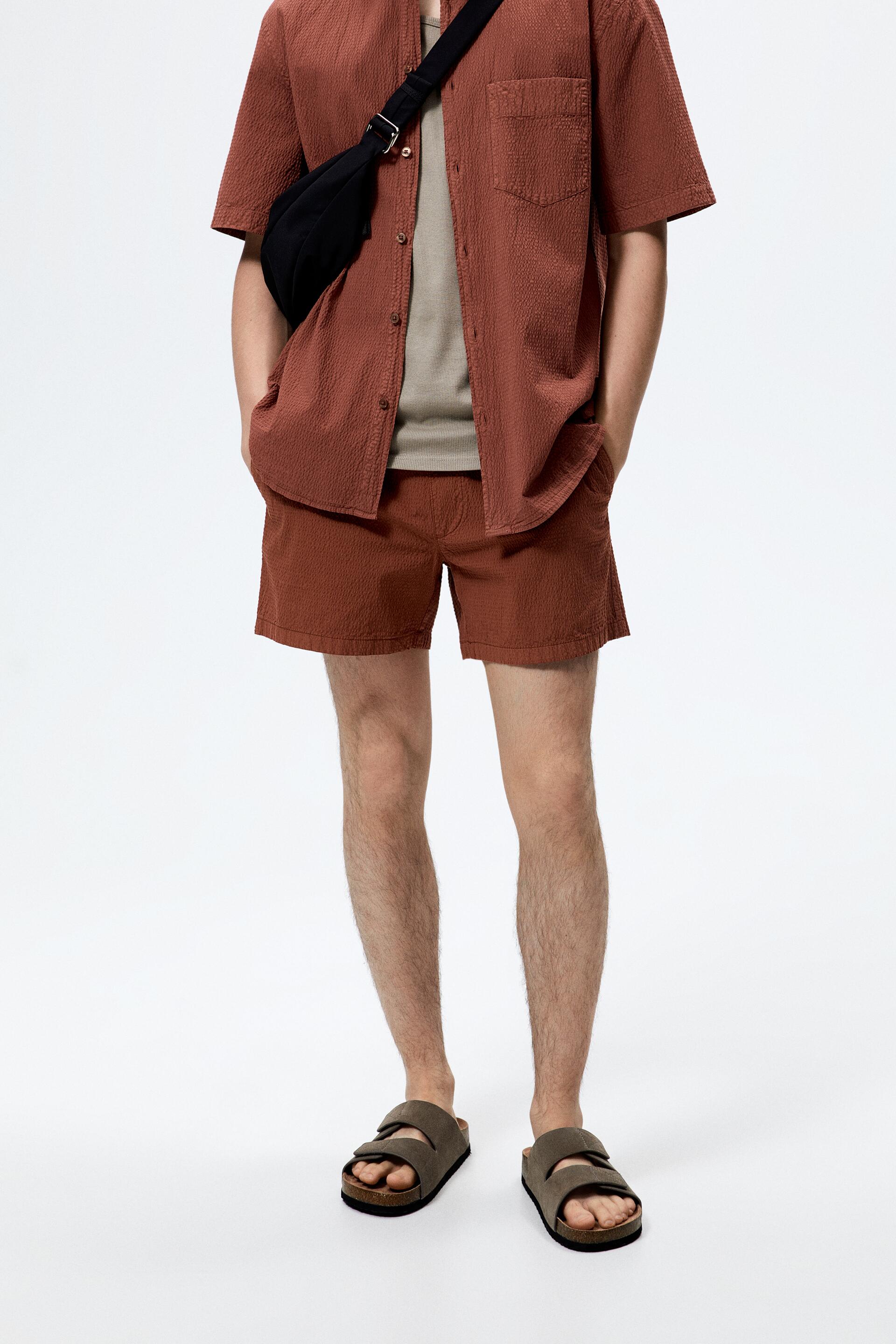 

Шорты мужские ZARA 06416310 красные M (доставка из-за рубежа), 06416310
