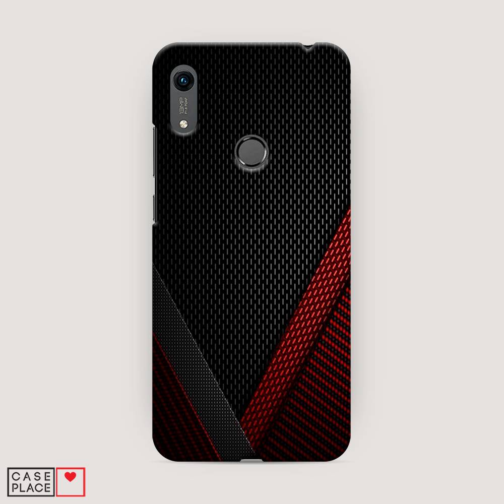 

Чехол Awog "Красный карбон" для Honor 8A (8A Pro/Prime)
