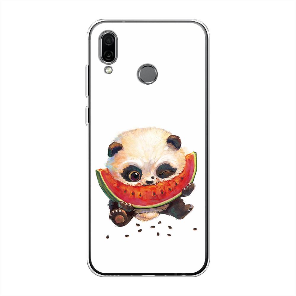 

Чехол Awog на Honor Play "Малыш панды с арбузом", Разноцветный, 66250-1