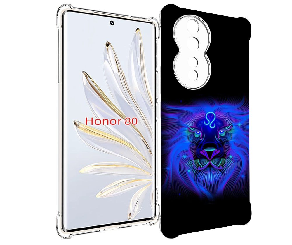 

Чехол MyPads знак-зодиака-лев-3 для Honor 80, Прозрачный, Tocco