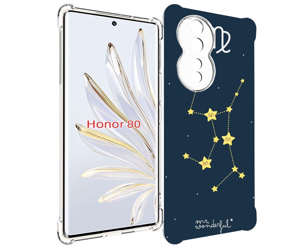 

Чехол MyPads знак-зодиака-дева-3 для Honor 80, Прозрачный, Tocco