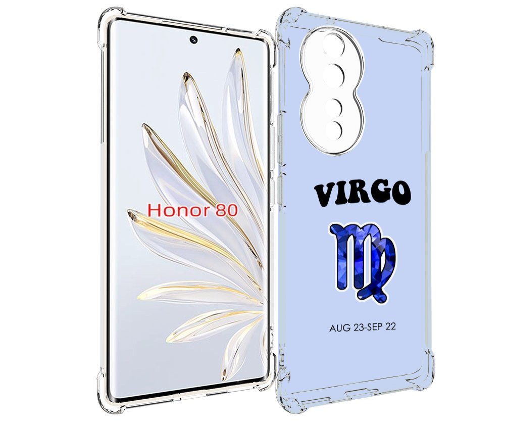 Чехол MyPads знак-зодиака-дева-1 для Honor 80
