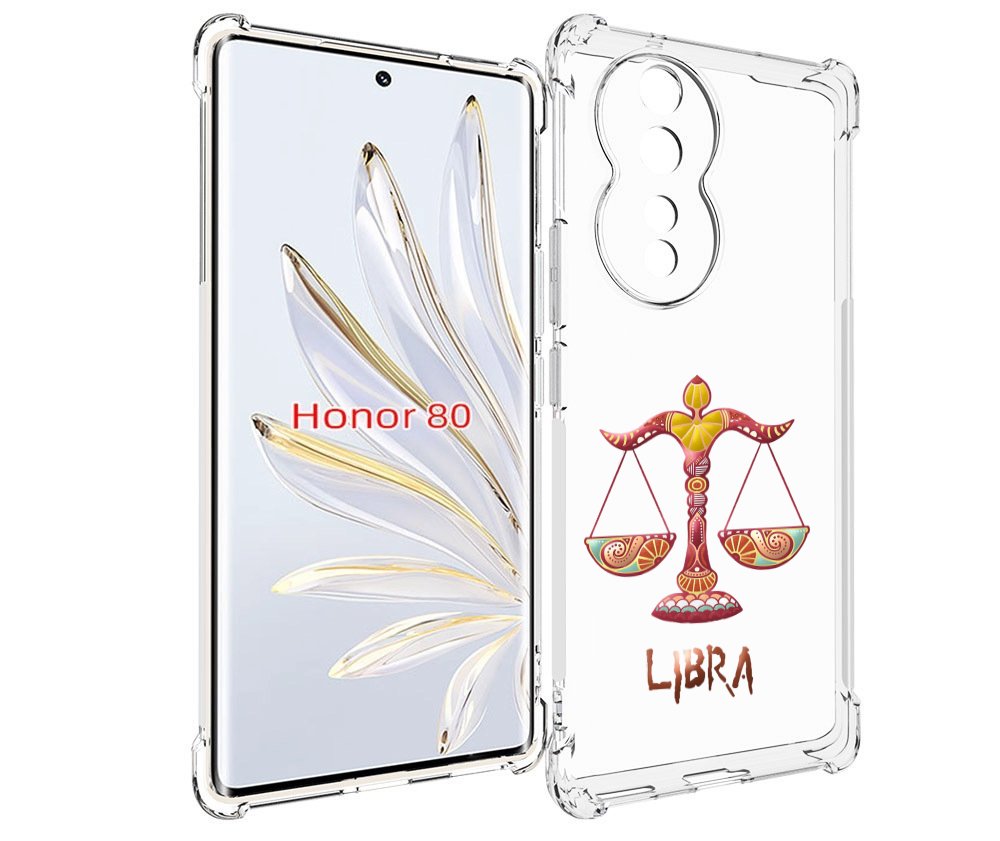 

Чехол MyPads знак-зодиака-весы-8 для Honor 80, Прозрачный, Tocco