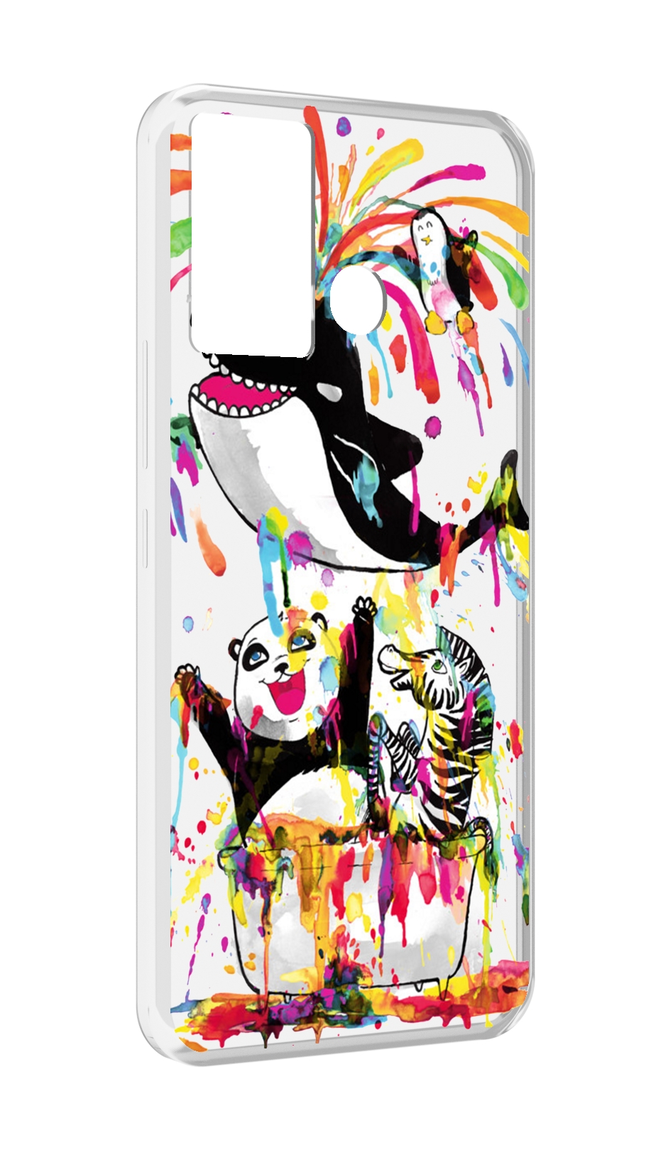 

Чехол MyPads Хиппи кит для Infinix Hot 12 Play, Прозрачный, Tocco