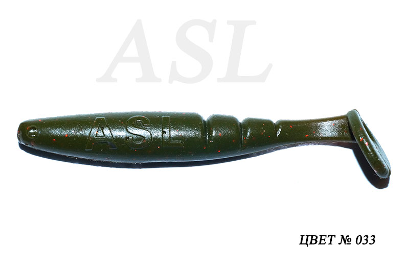 

Силиконовая приманка ASL Самурай цв. 033 L-7,5см 6шт/уп, Самурай