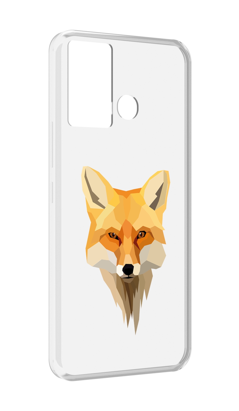 

Чехол MyPads голова-лисы для Infinix Hot 12 Play, Прозрачный, Tocco
