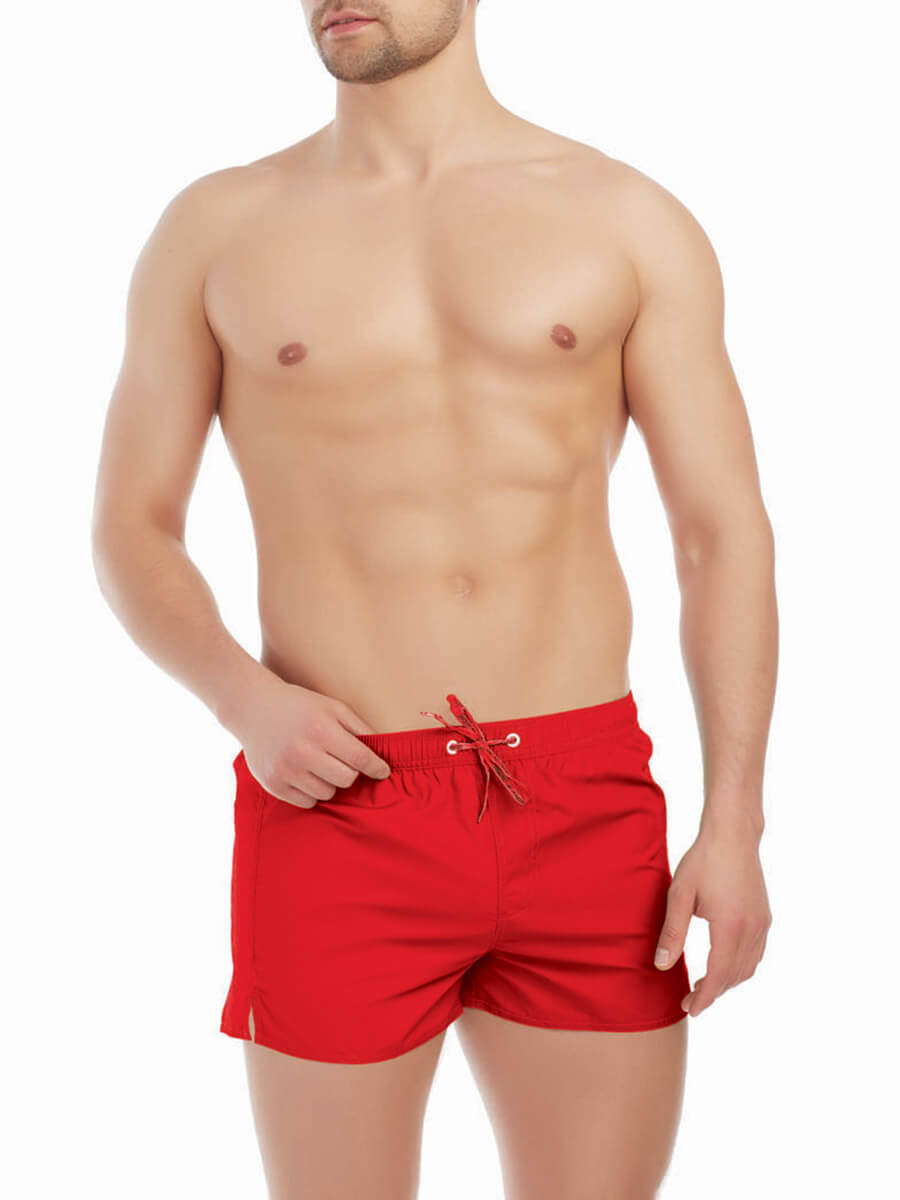 фото Шорты для плавания мужские marc & andré ms19-01 shorts красные xxl