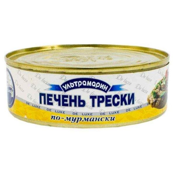 

Печень трески По-мурмански 240 г