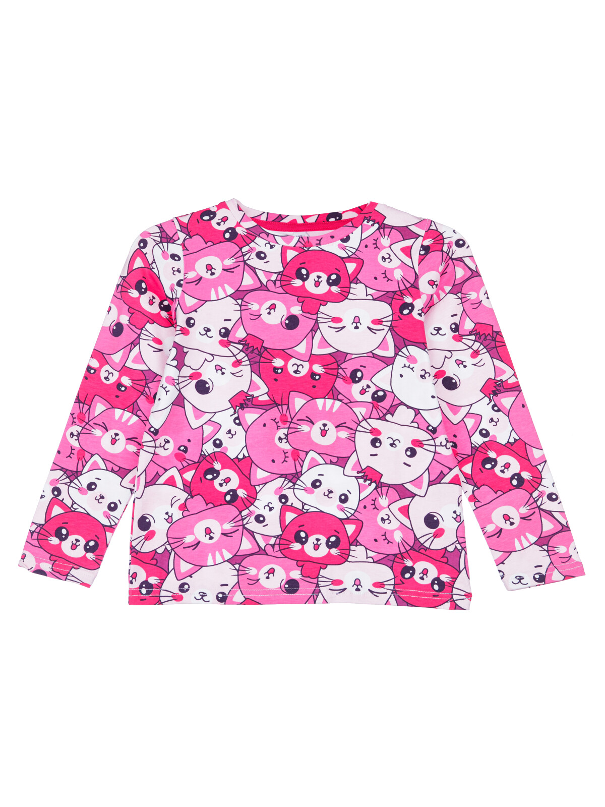 Фуфайка для девочек PlayToday (футболка), розовый,белый, 122