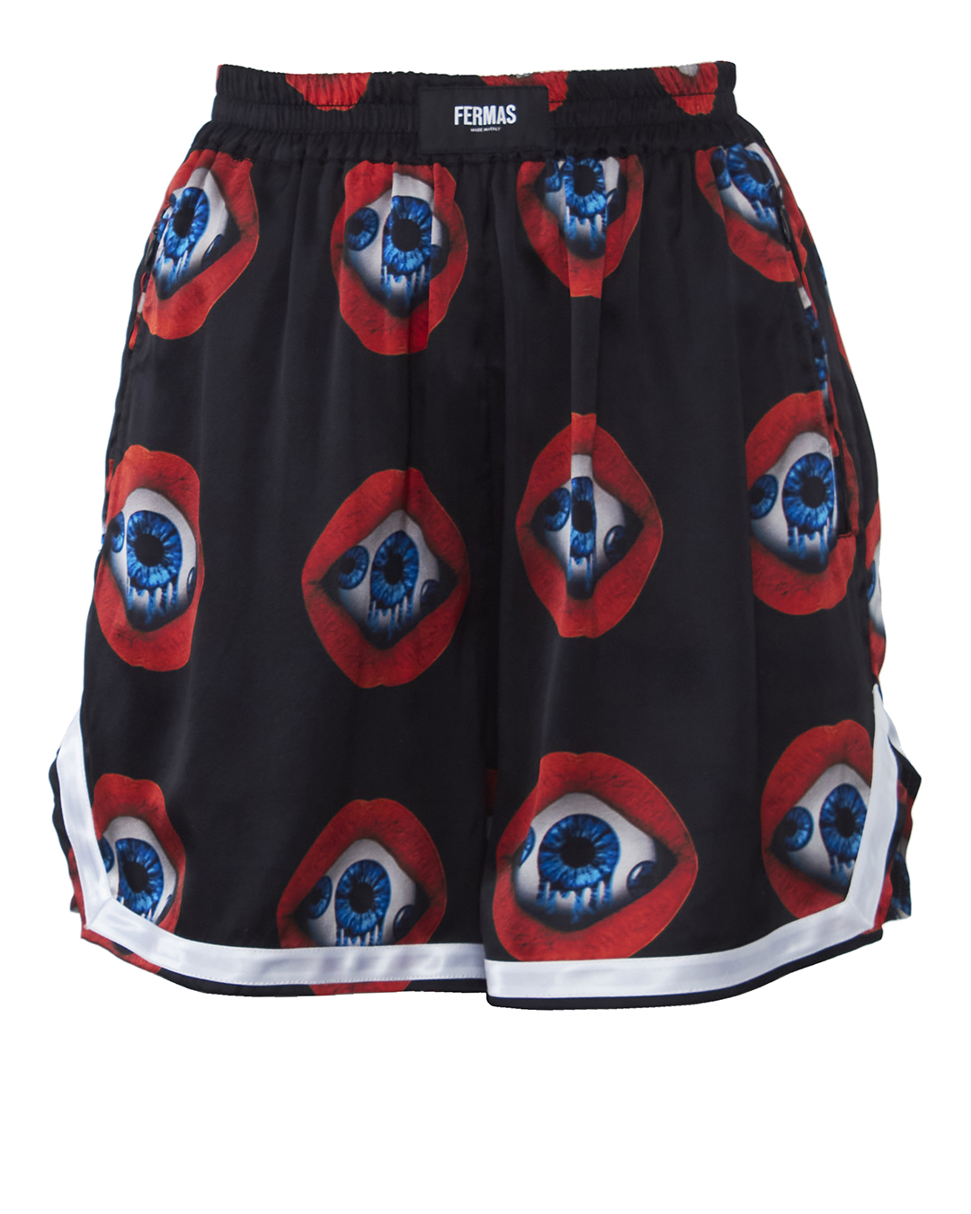 

шорты FERMAS SHORTSEYEBLACK m черный+принт, SHORTSEYEBLACK