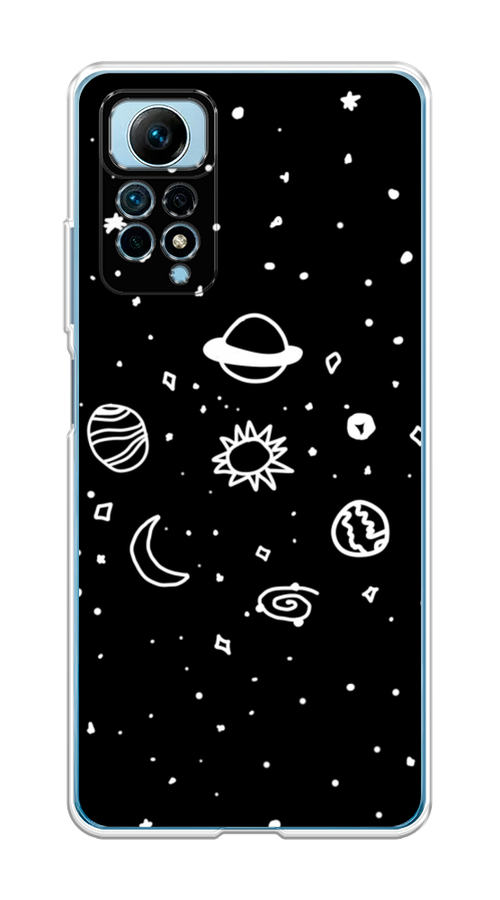 фото Чехол на redmi note 12 pro 4g "дудл солнечной системы" case place