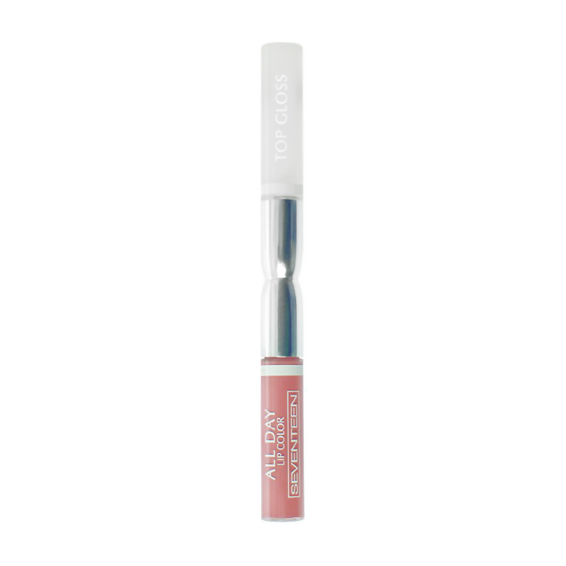 Купить Помада-блеск для губ стойкая Seventeen All Day Lip Color&Top Gloss т.02, allldaylipcolor