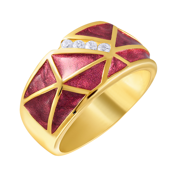 

Кольцо из серебра р. 16,5 Element47 05S2AZR030906CUPPRI_KO_ENAM_001_YG, фианит\эмаль, 05S2AZR030906CUPPRI_KO_ENAM_001_YG