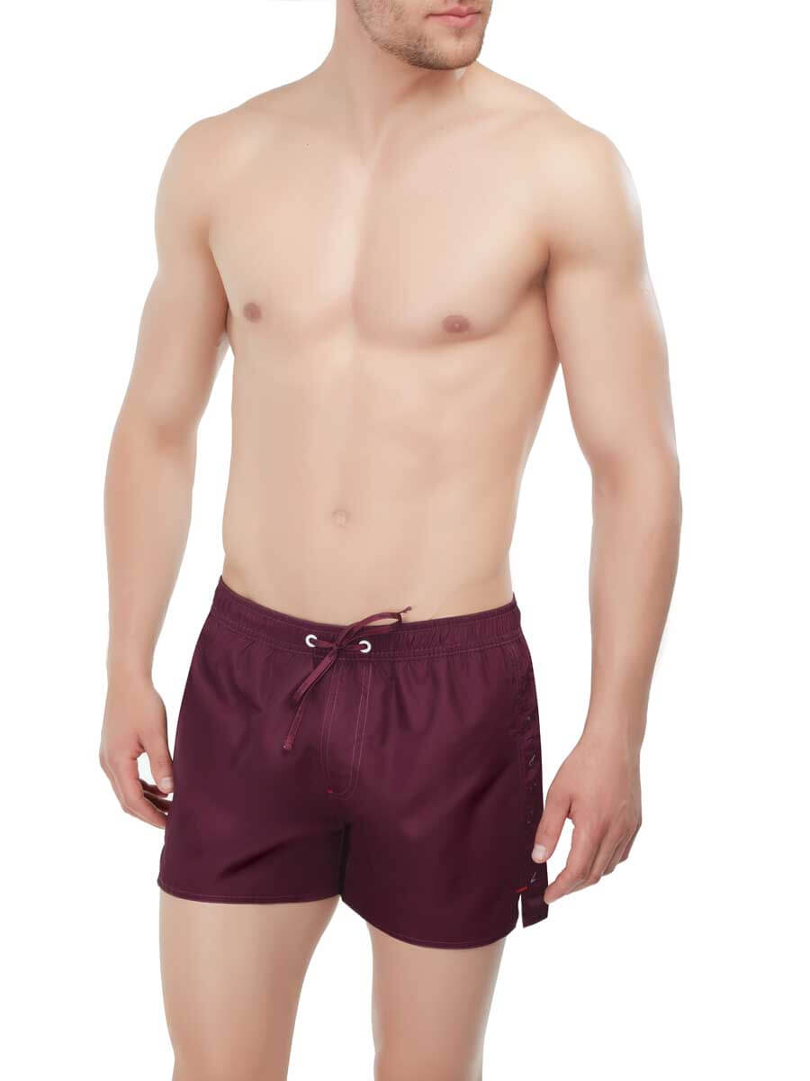 фото Шорты для плавания мужские marc & andré ms17-01 shorts бордовые xxxl