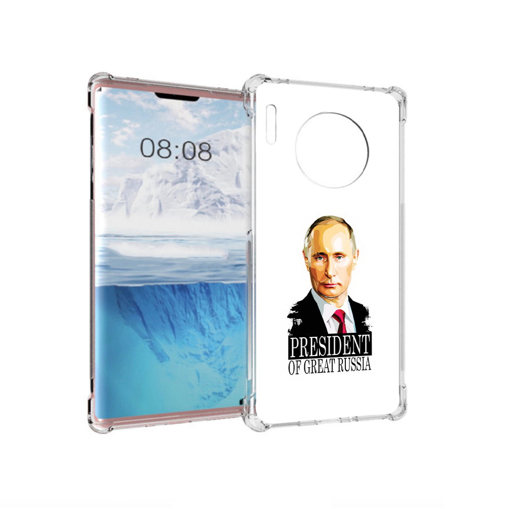 

Чехол MyPads Tocco для Huawei Mate 30 Pro Володька, Прозрачный, Tocco