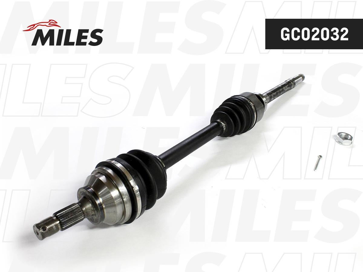 

Привод Miles Gc02032 Citroen Berlingo Прав. С Подшипником Miles арт. GC02032