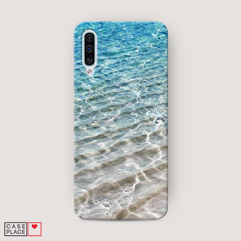 

Пластиковый чехол "Волны 10" на Samsung Galaxy A50, 27720-3