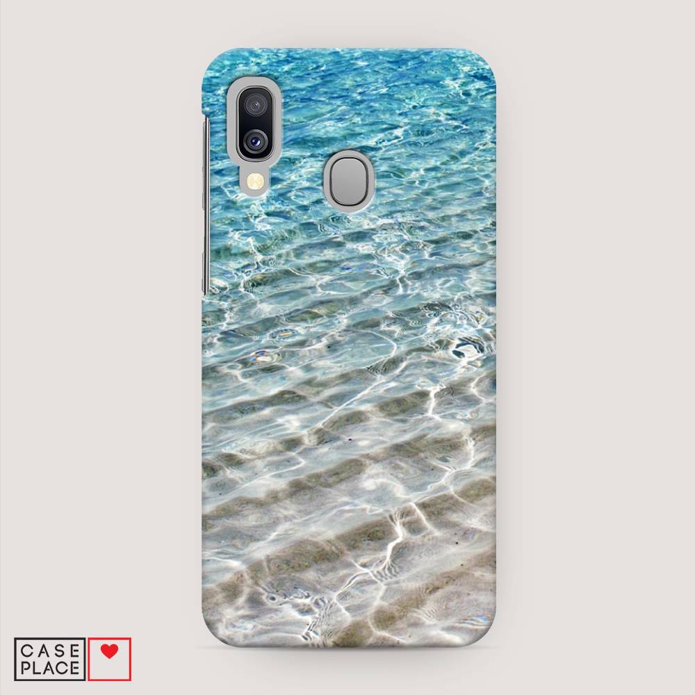 

Пластиковый чехол "Волны 10" на Samsung Galaxy A40