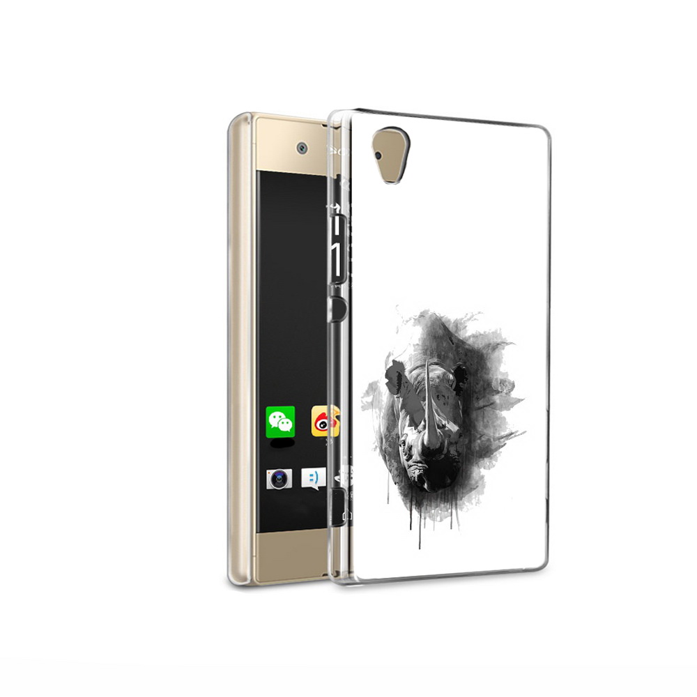 

Чехол MyPads Tocco для Sony Xperia XA1 Ultra носорог (PT67027.252.523), Прозрачный, Tocco