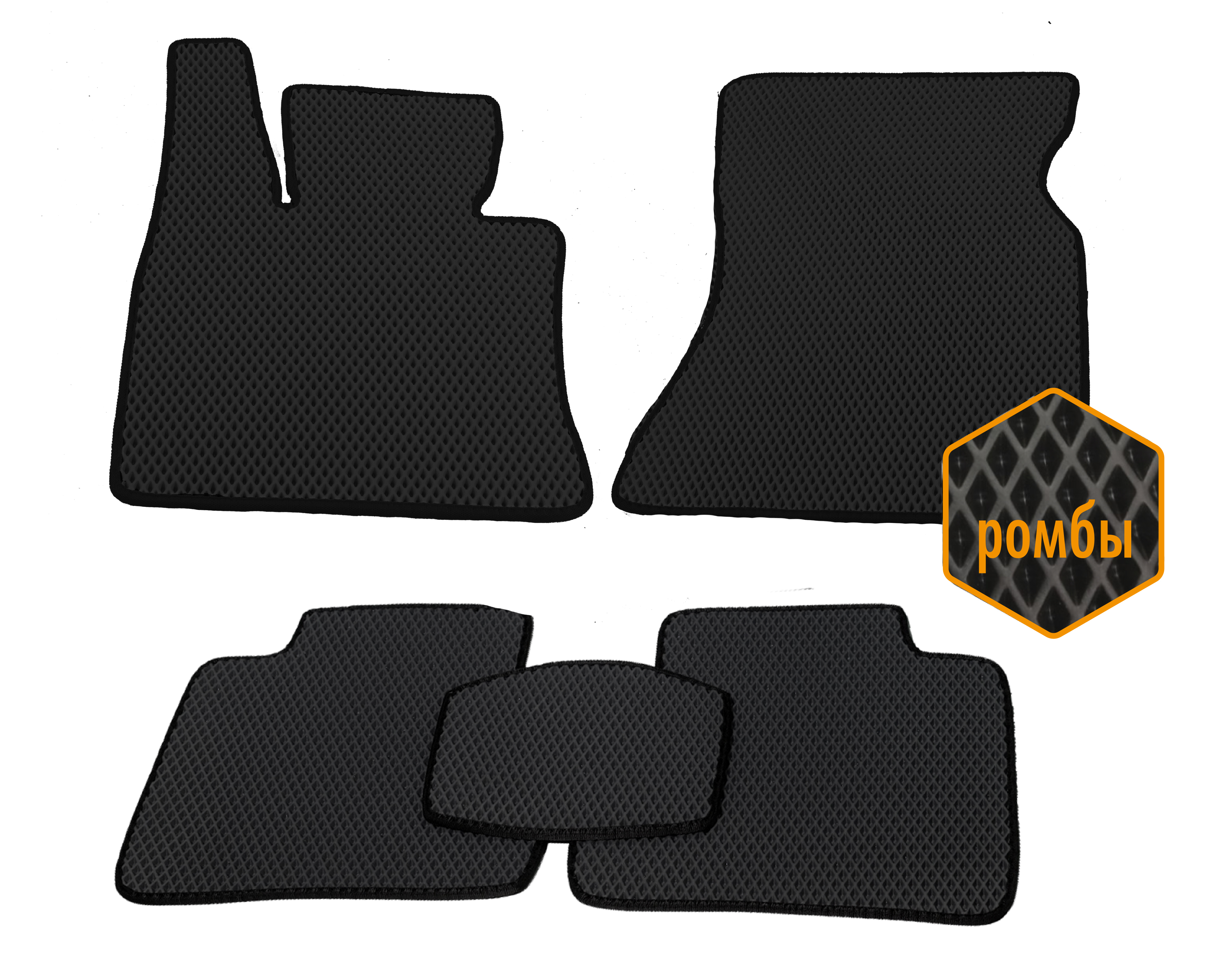 

АвтоКовр. EVA Hyundai Santa Fe (1)(Classic)(2000-2012) Внедорож. 5