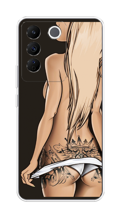 

Чехол на Vivo V27e "Обнаженная девушка", 268350-6