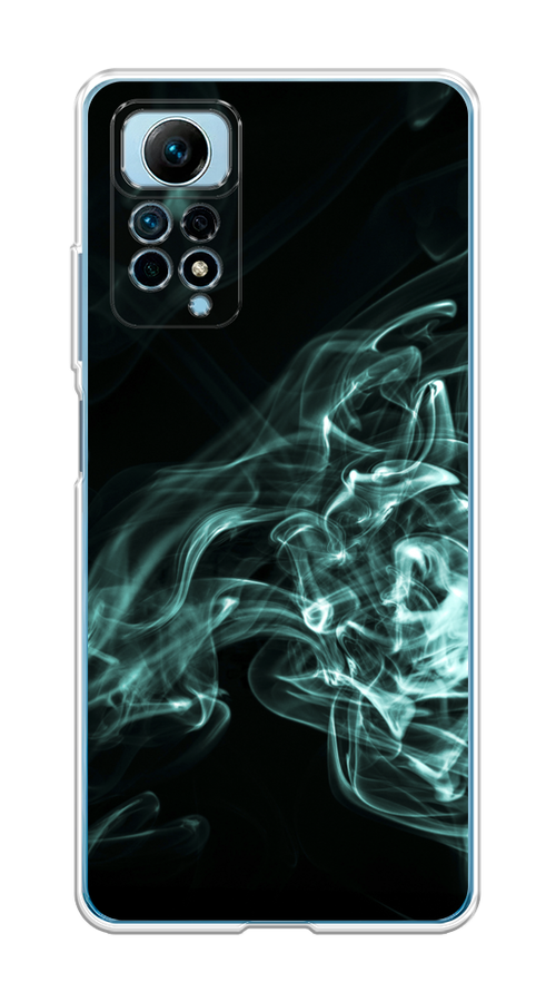 

Чехол на Redmi Note 12 Pro 4G "Дым", Бирюзовый;черный;голубой, 319050-3