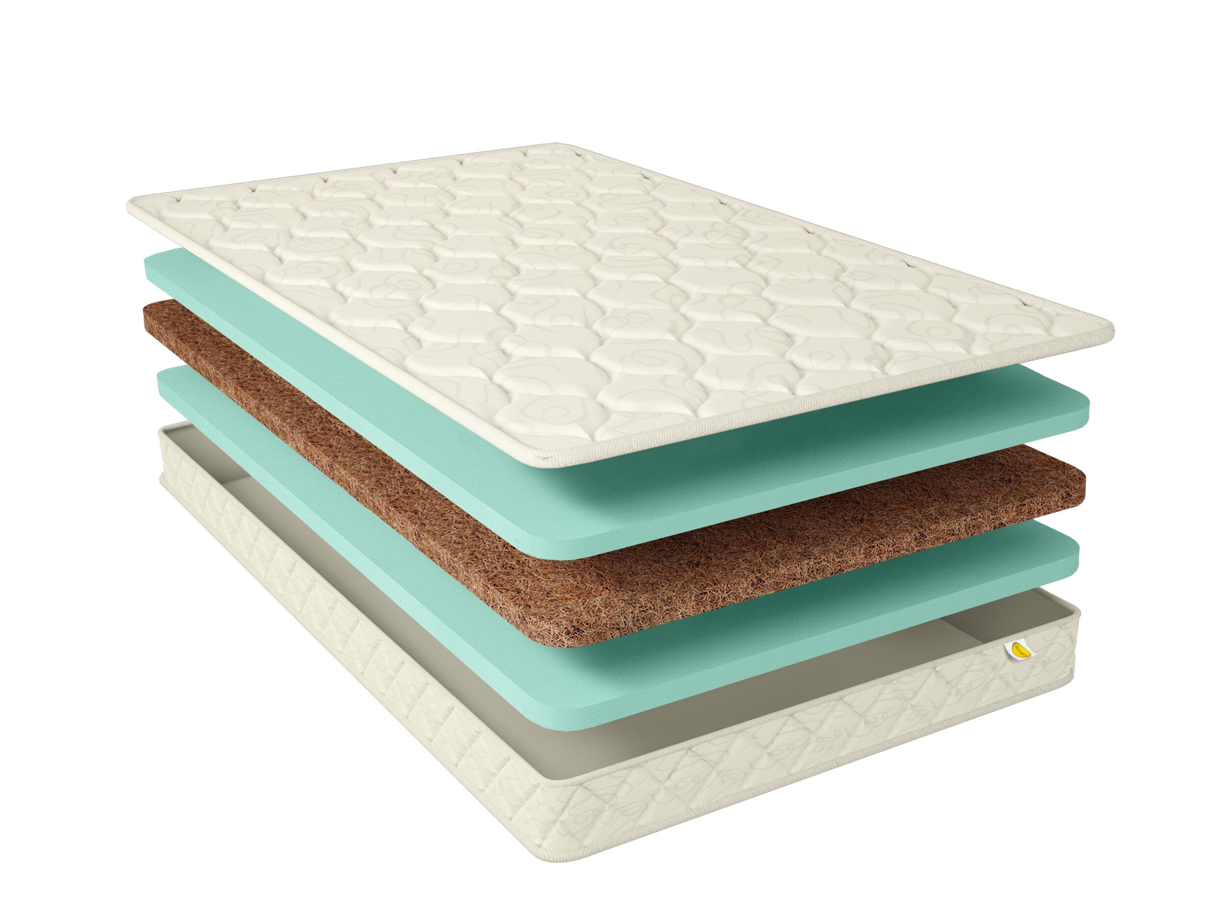 

Матрас Benartti Smart Mix Kombi 70х200, Бежевый;белый;серый;серебристый, Mix Kombi