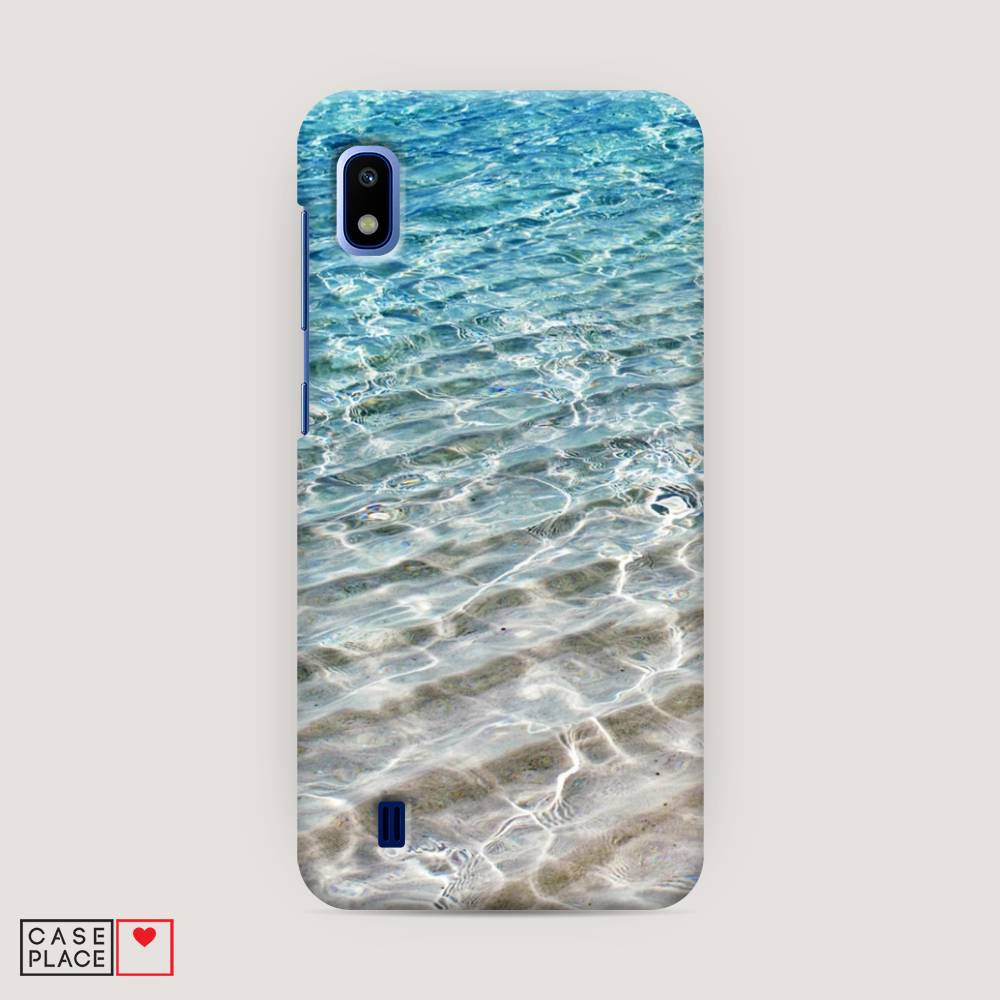 

Пластиковый чехол "Волны 10" на Samsung Galaxy A10, 27920-3