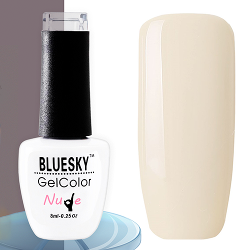 

Гель-лак BlueSky Nude #026, 8 мл слоновая кость