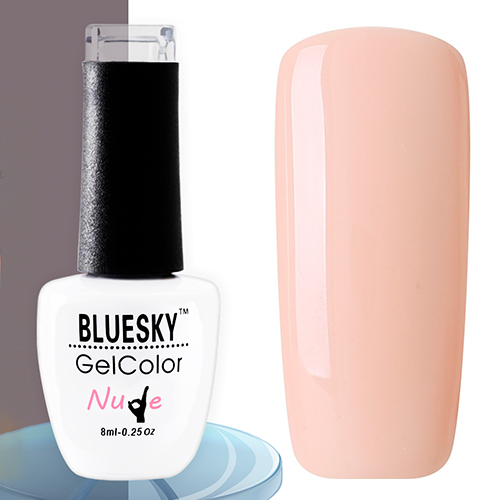 

Гель-лак BlueSky Nude #015, 8 мл персиково-оранжевый