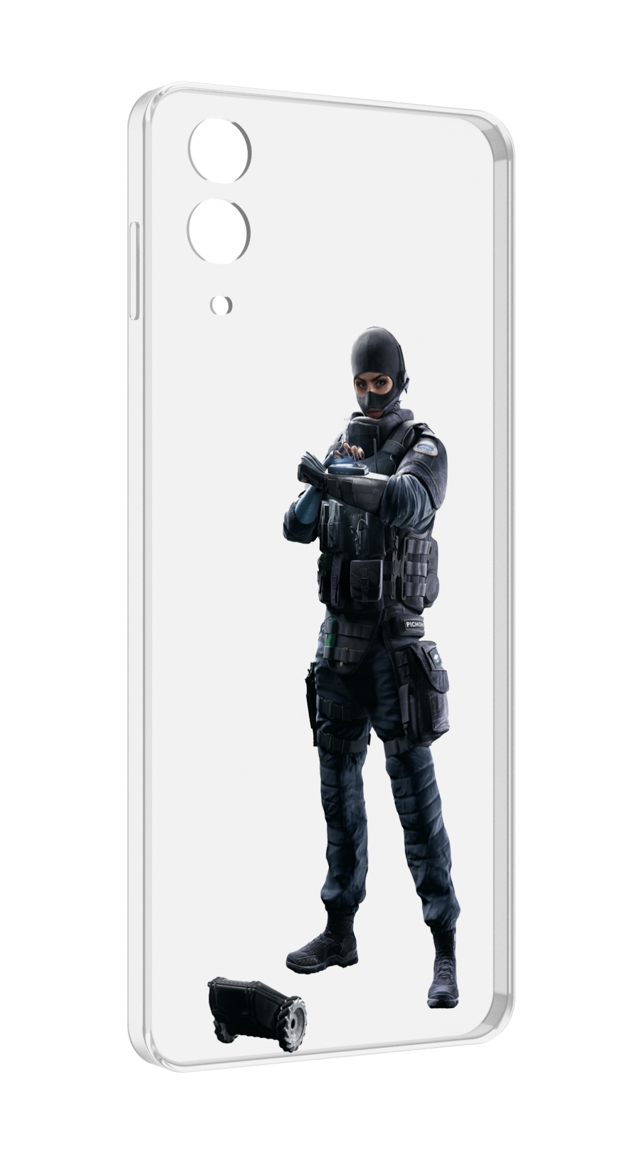 

Чехол MyPads Tom-Clancy's-Rainbow-Six-1 для Samsung Galaxy Z Flip 4 (SM-F721), Прозрачный, Tocco