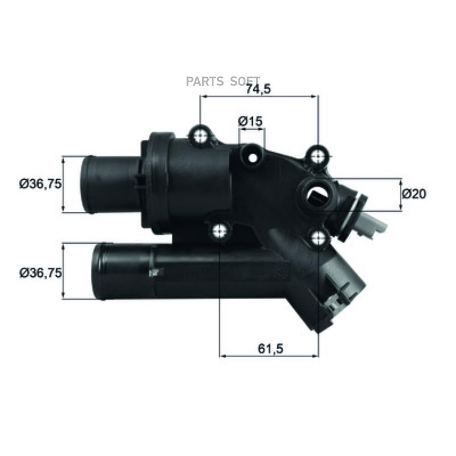 

Термостат KNECHT/MAHLE TH 46 83