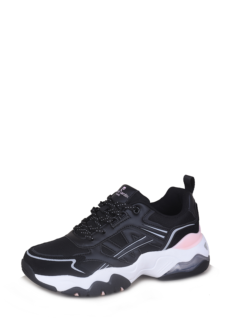 

Кроссовки женские Pierre Cardin 223756-223758 черные 39 RU, Черный, 223756-223758