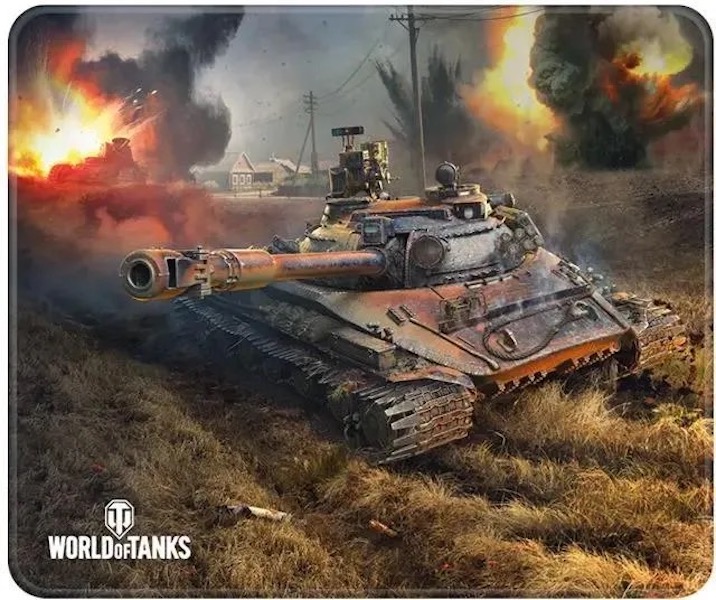 Коврик для мыши  World of Tanks L рисунок, ткань, 500х420х3мм fwgmpwto90722s00l