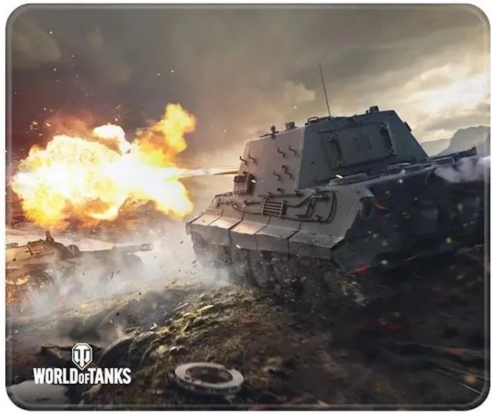 Коврик для мыши  World of Tanks L рисунок, ткань, 500х420х3мм fwgmpwtjtgr22s00l