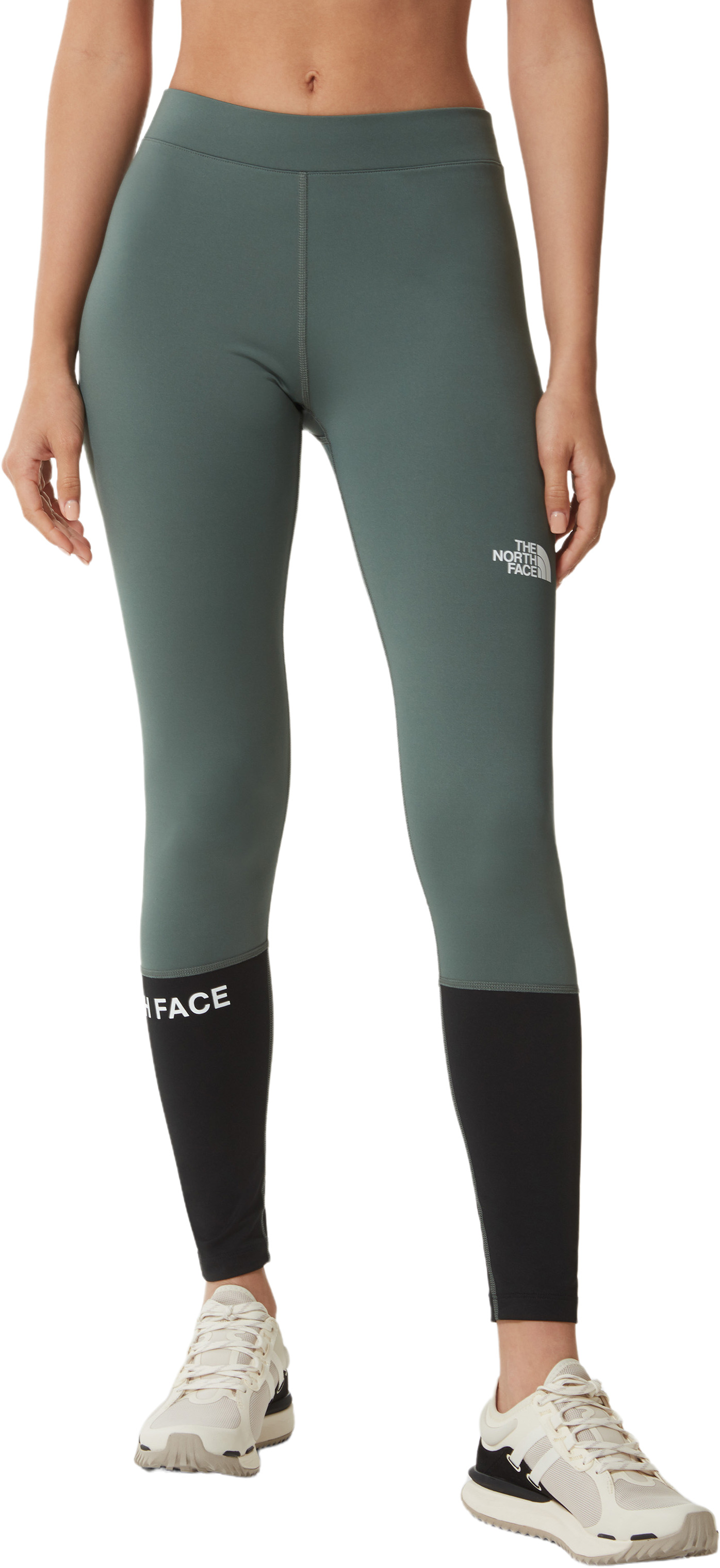 

Тайтсы женские The North Face TA55HH117 зеленые XL/REG, TA55HH117