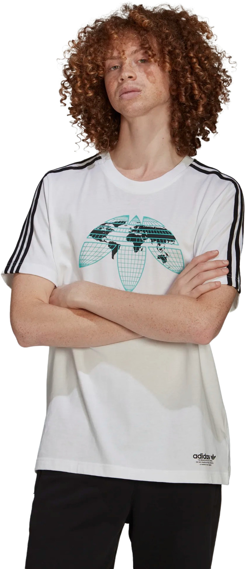 

Футболка мужская Adidas HF4907 белая 2XL, HF4907