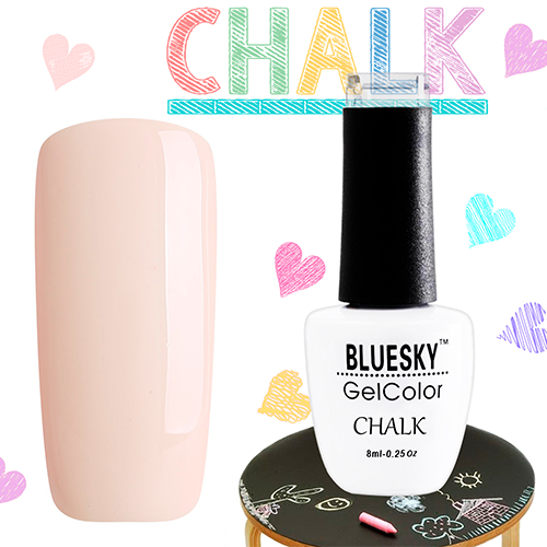 

Гель-лак BlueSky Chalk #004, 8 мл персиково-желтый