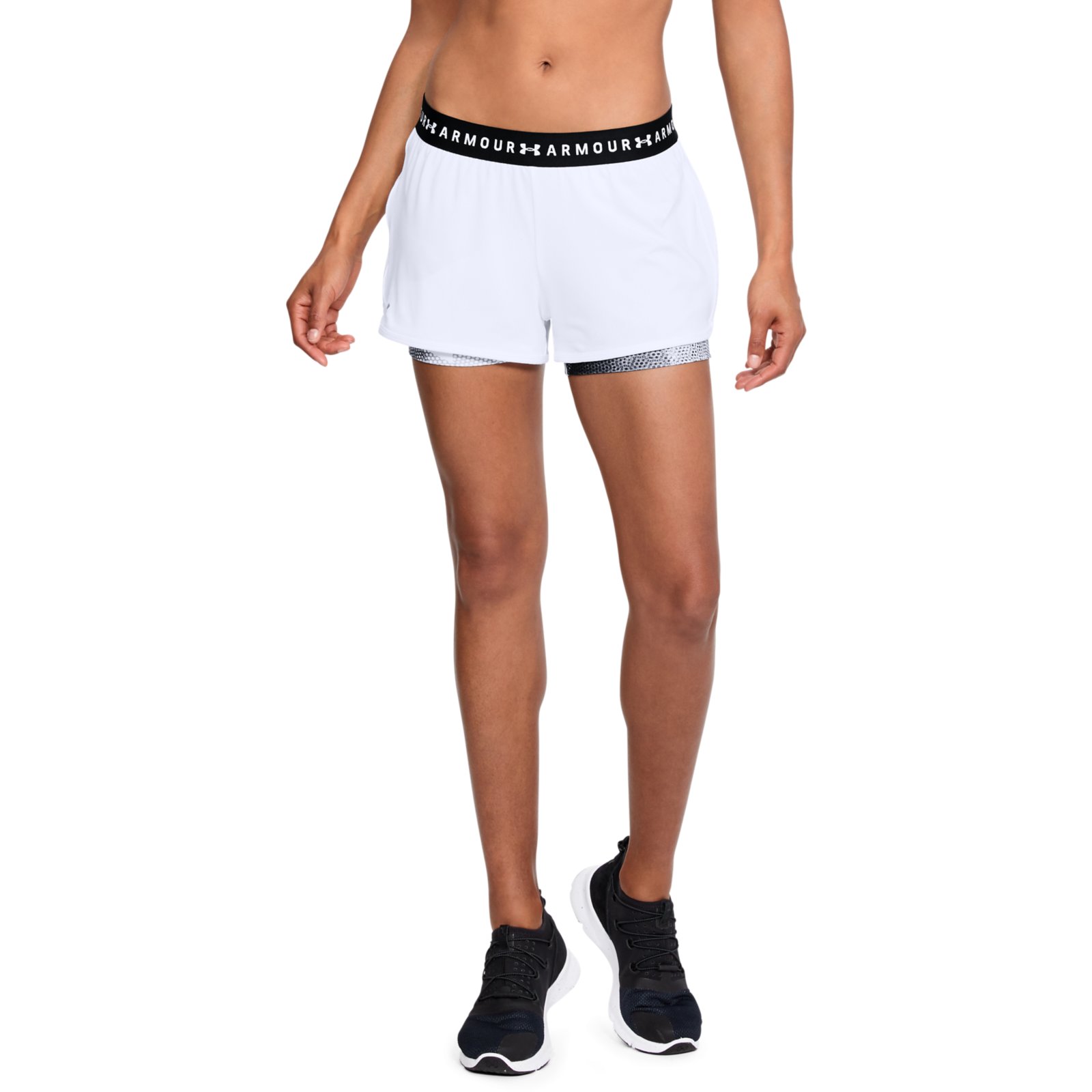 

Шорты женские Under Armour 1320598-100 белые XL, 1320598-100