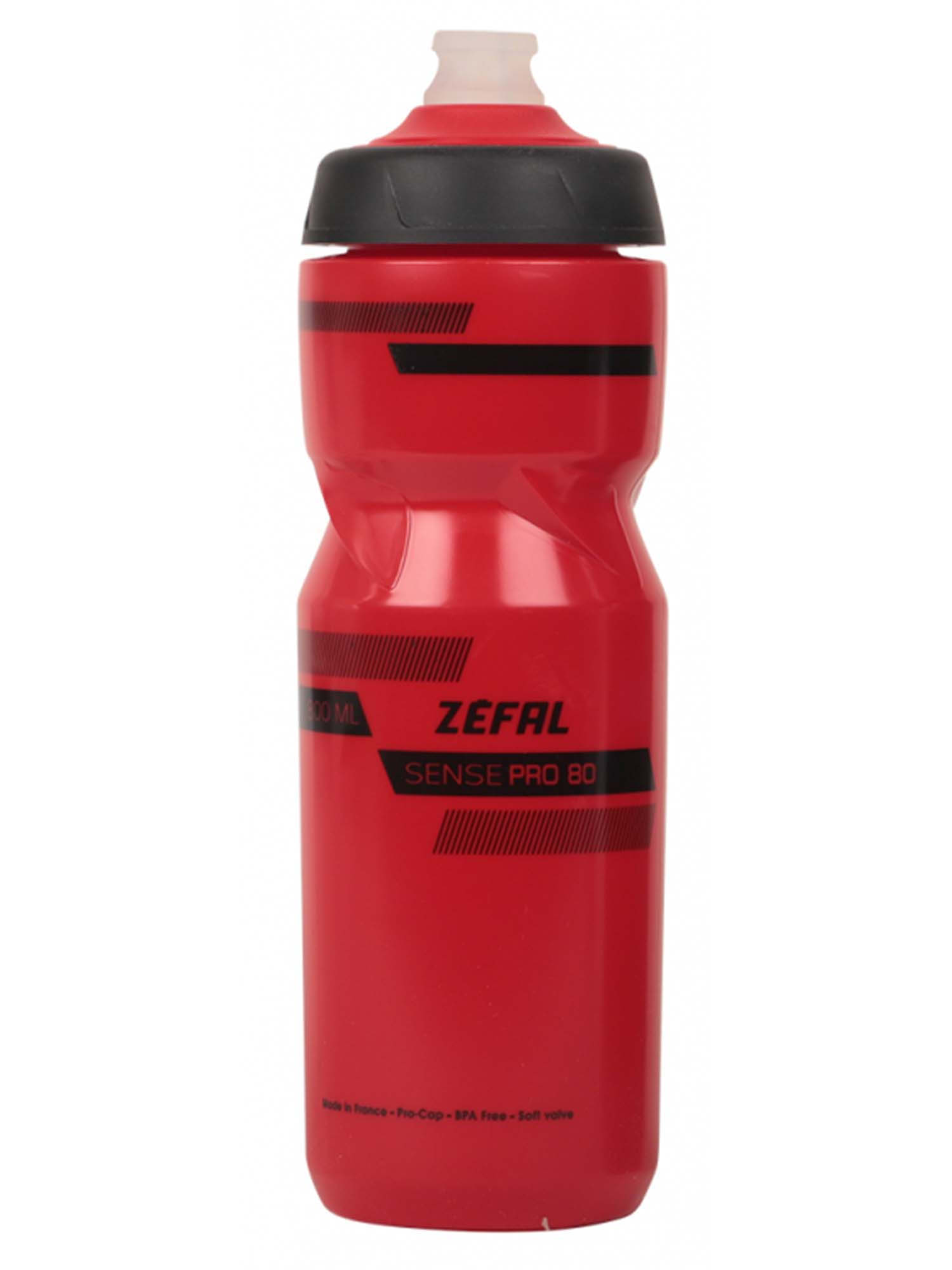 Фляга Zefal Sense Pro 80 Bottle Red/Black (Б/Р) 2024