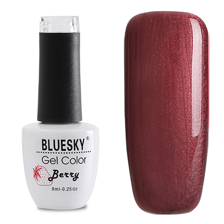 Гель-лак BlueSky Berry #020, 8 мл рубиновый