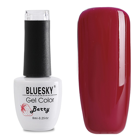 

Гель-лак BlueSky Berry #011, 8 мл бордово-вишневый