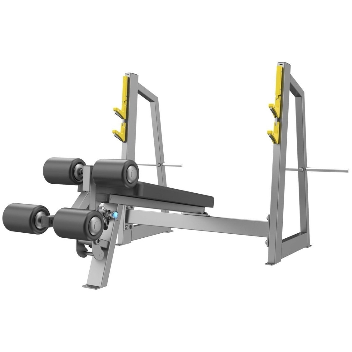 Скамья-стойка DHZ Fitness A-3041 для жима под углом вниз