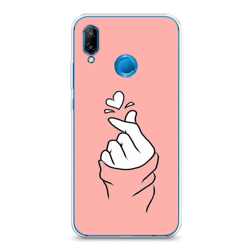 

Чехол Awog на Huawei Nova 3E "Любовь-щелк", Оранжевый, 65650-7