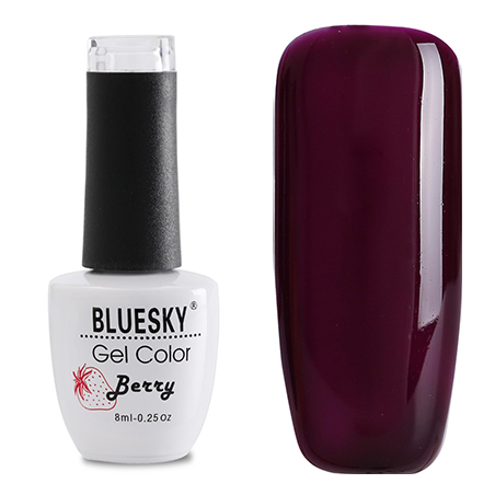 

Гель-лак BlueSky Berry #006, 8 мл коричнево-фиолетовый
