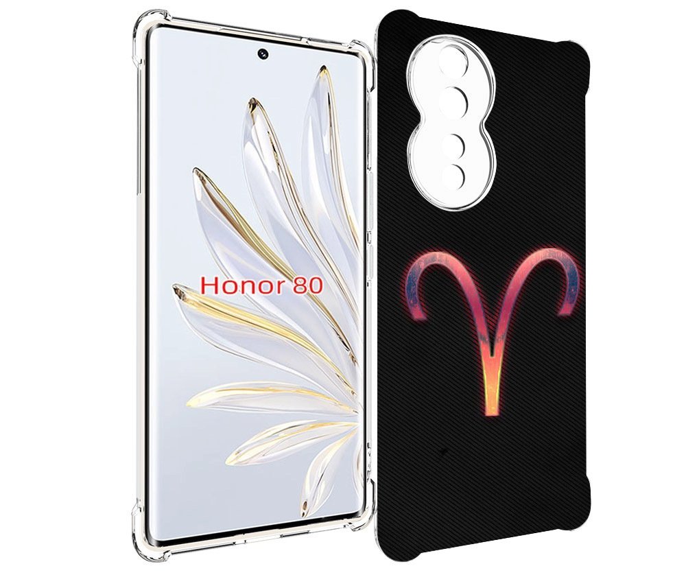 

Чехол MyPads знак зодиака овен 1 для Honor 80, Прозрачный, Tocco