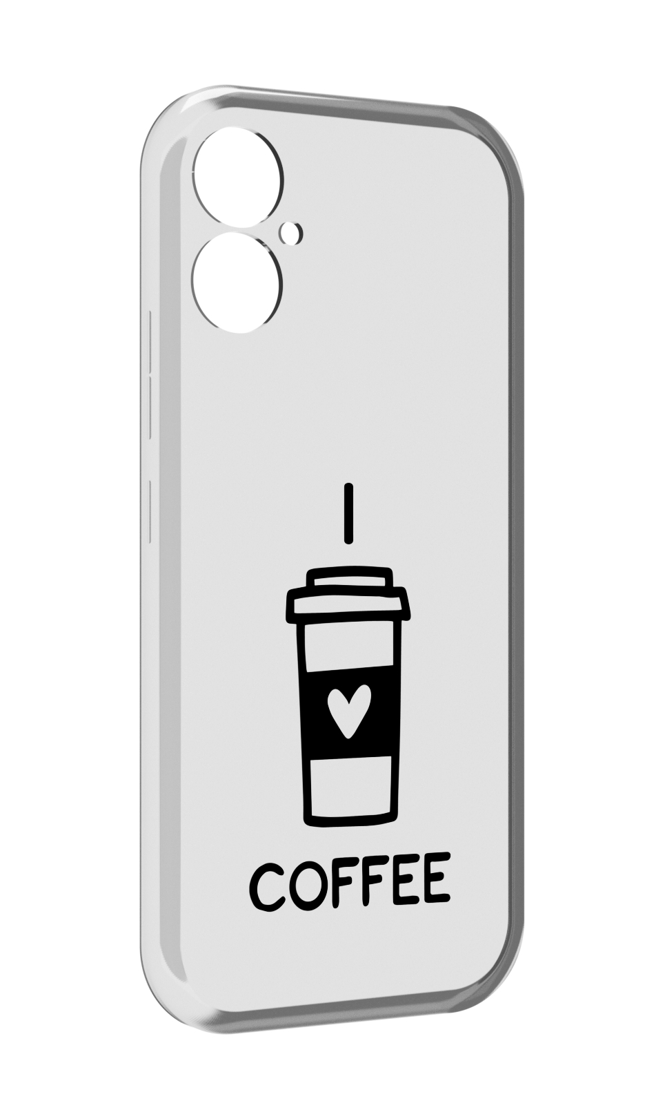 

Чехол MyPads Я люблю кофе для Tecno Spark 9 Pro \ Spark 9T, Прозрачный, Tocco